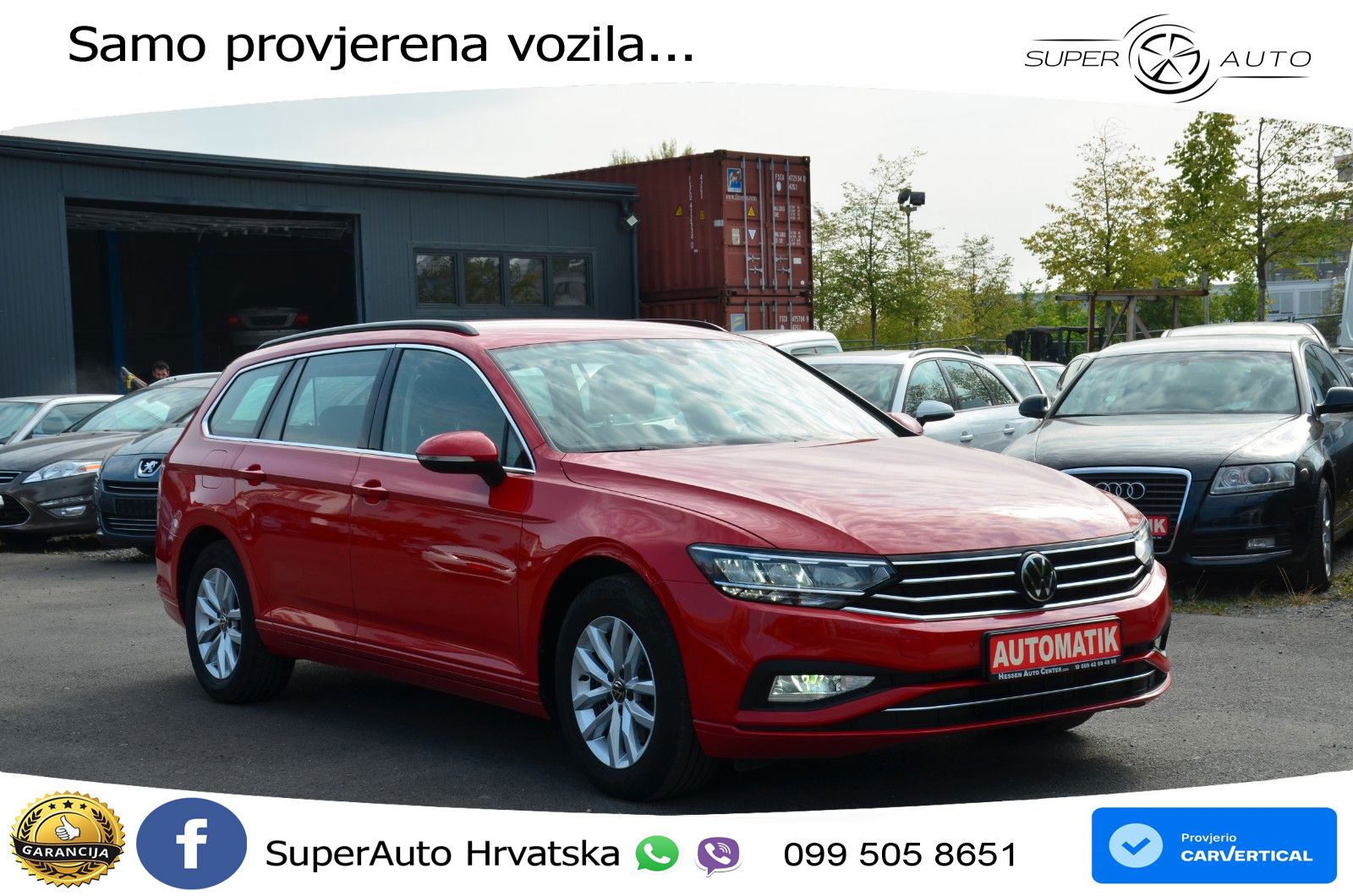 Volkswagen Passat Variant 2.0 TDI (122 KS) DSG LED+GR SJED+ACC