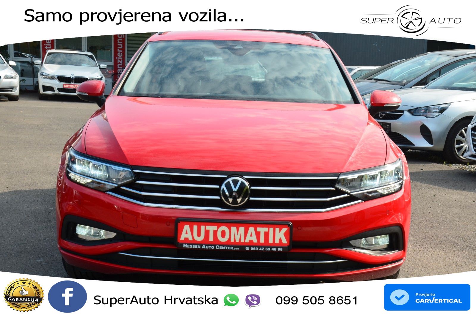 Volkswagen Passat Variant 2.0 TDI (122 KS) DSG LED+GR SJED+ACC