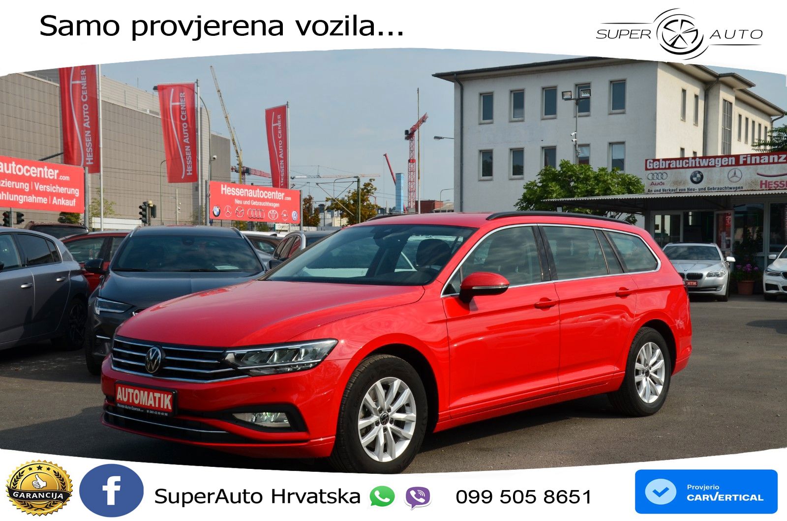 Volkswagen Passat Variant 2.0 TDI (122 KS) DSG LED+GR SJED+ACC