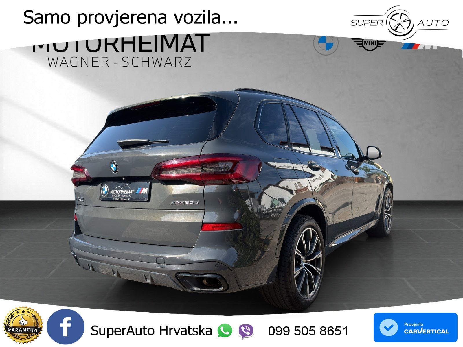 BMW X5 30d (286 KS) xDrive Steptronic M Sport LED+GR SJED+ACC