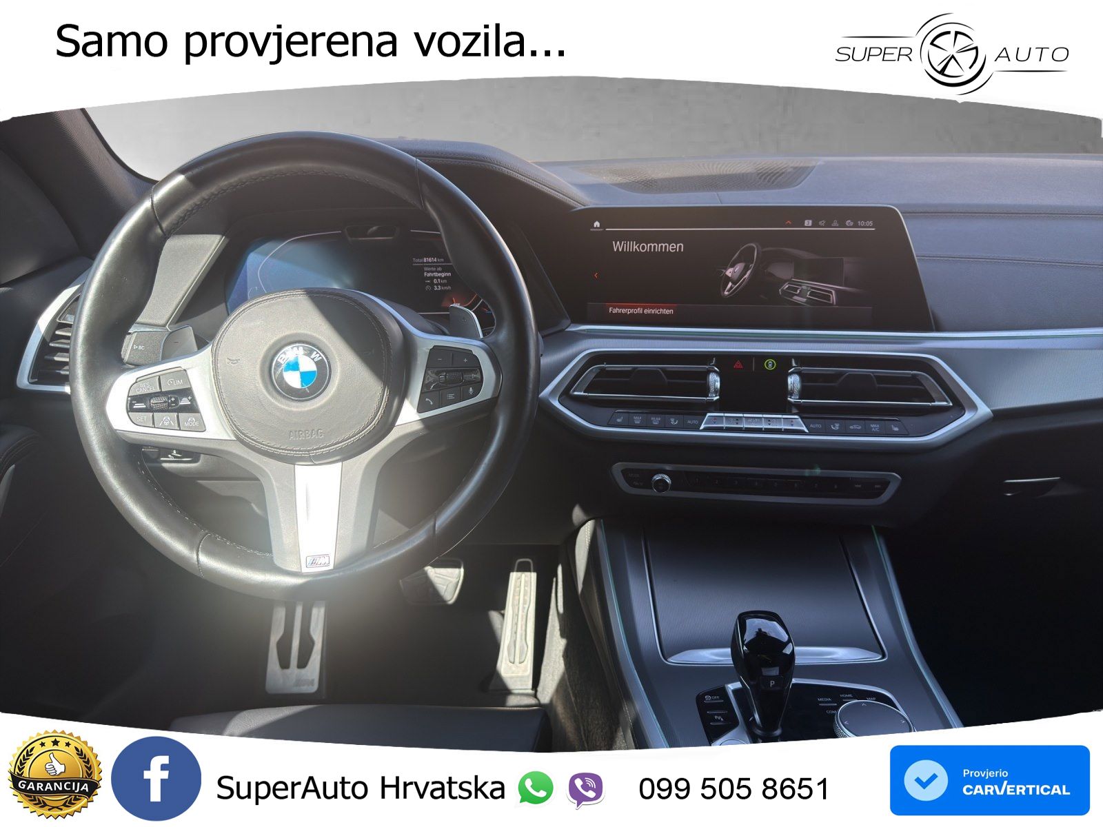 BMW X5 30d (286 KS) xDrive Steptronic M Sport LED+GR SJED+ACC