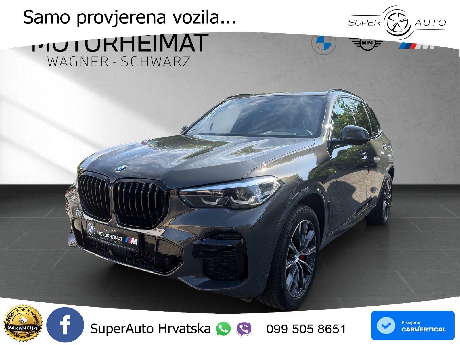 BMW X5 30d (286 KS) xDrive Steptronic M Sport LED+GR SJED+ACC