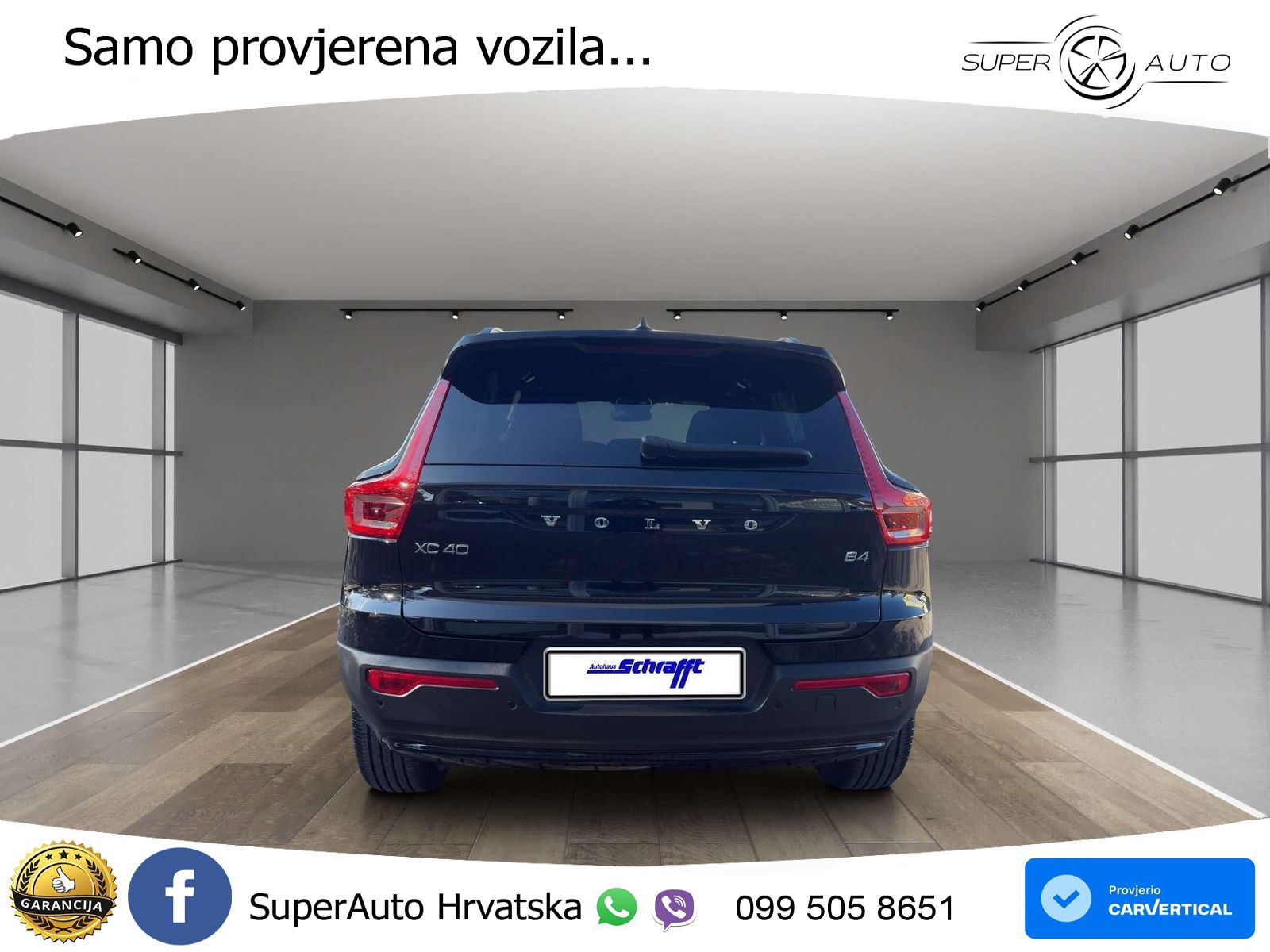 Volvo XC40 2.0 B4 197 KS Automatic ACC+GR SJED+360+PANO