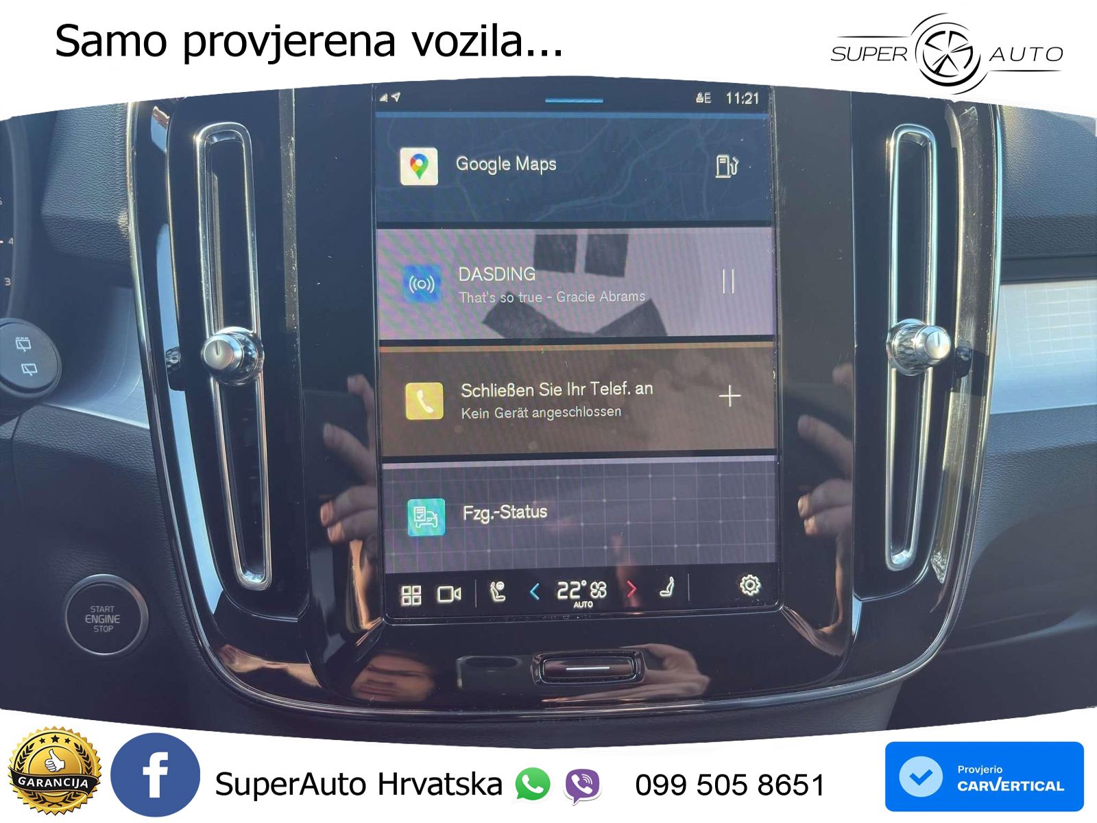 Volvo XC40 2.0 B4 197 KS Automatic ACC+GR SJED+360+PANO