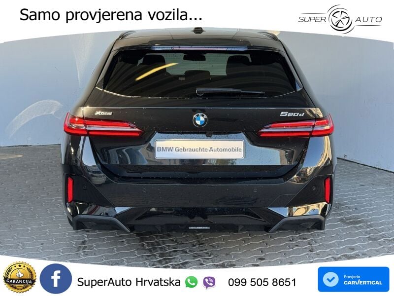 BMW 520d Touring (197 KS) xDrive Steptronic M Sport LED+GR SJED+ACC