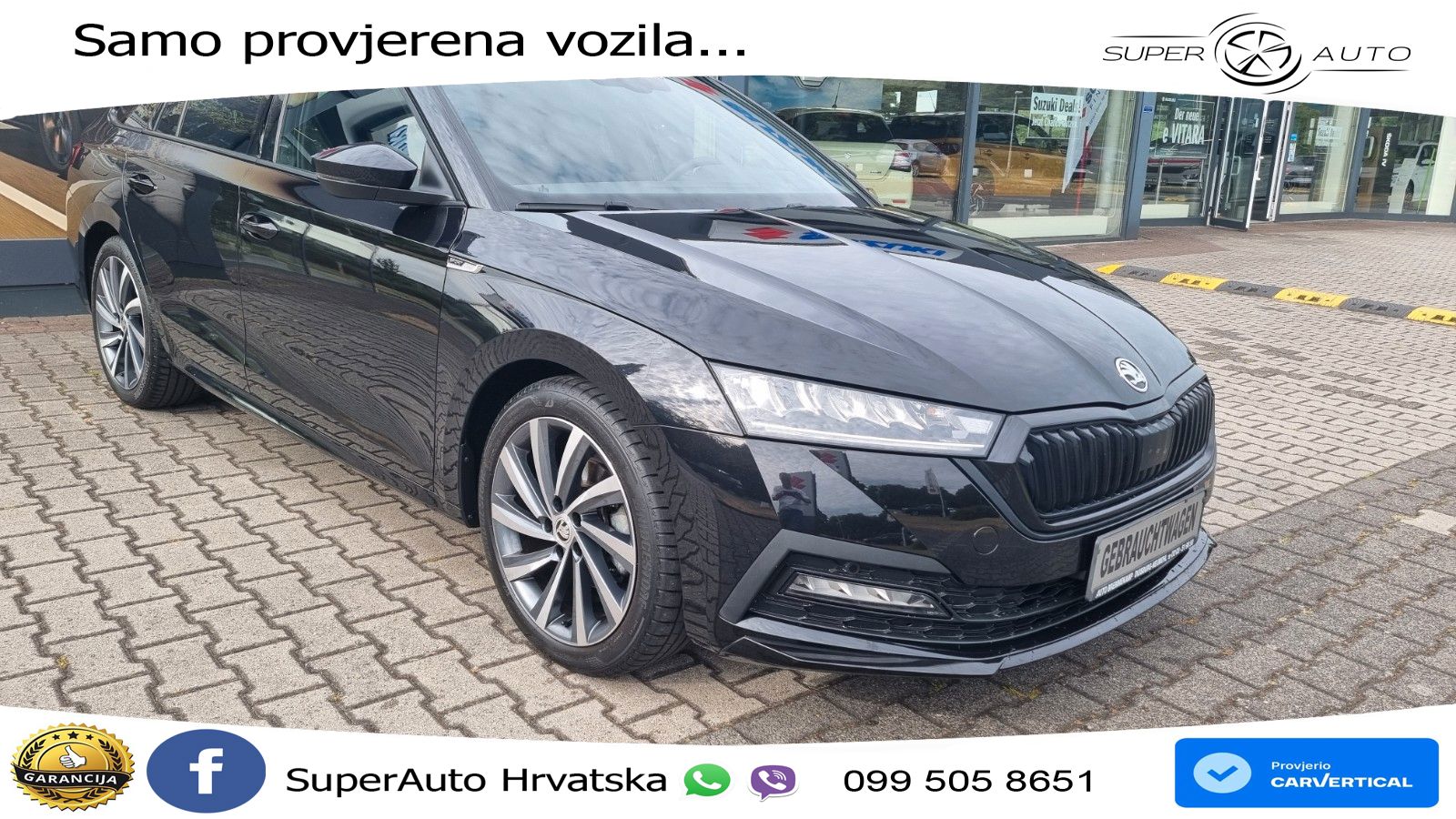 Škoda Octavia Combi 2.0 TDI (150 KS) DSG SportLine LED+GR SJED+ACC
