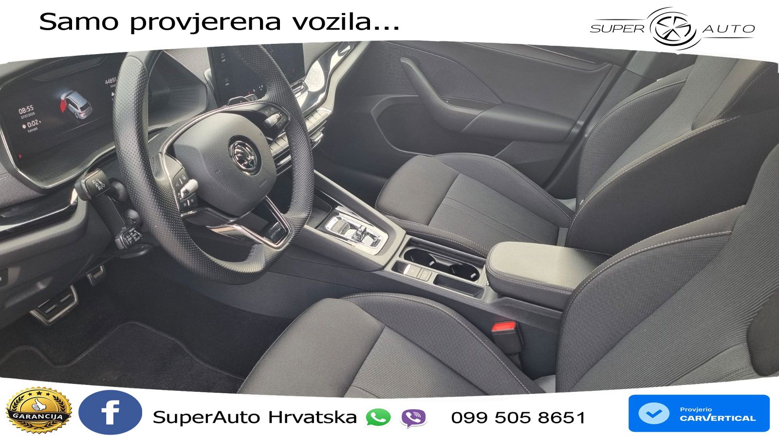 Škoda Octavia Combi 2.0 TDI (150 KS) DSG SportLine LED+GR SJED+ACC