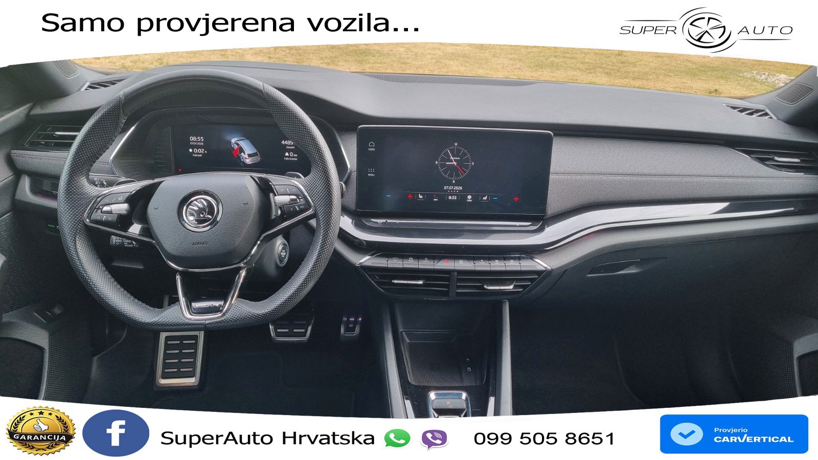 Škoda Octavia Combi 2.0 TDI (150 KS) DSG SportLine LED+GR SJED+ACC