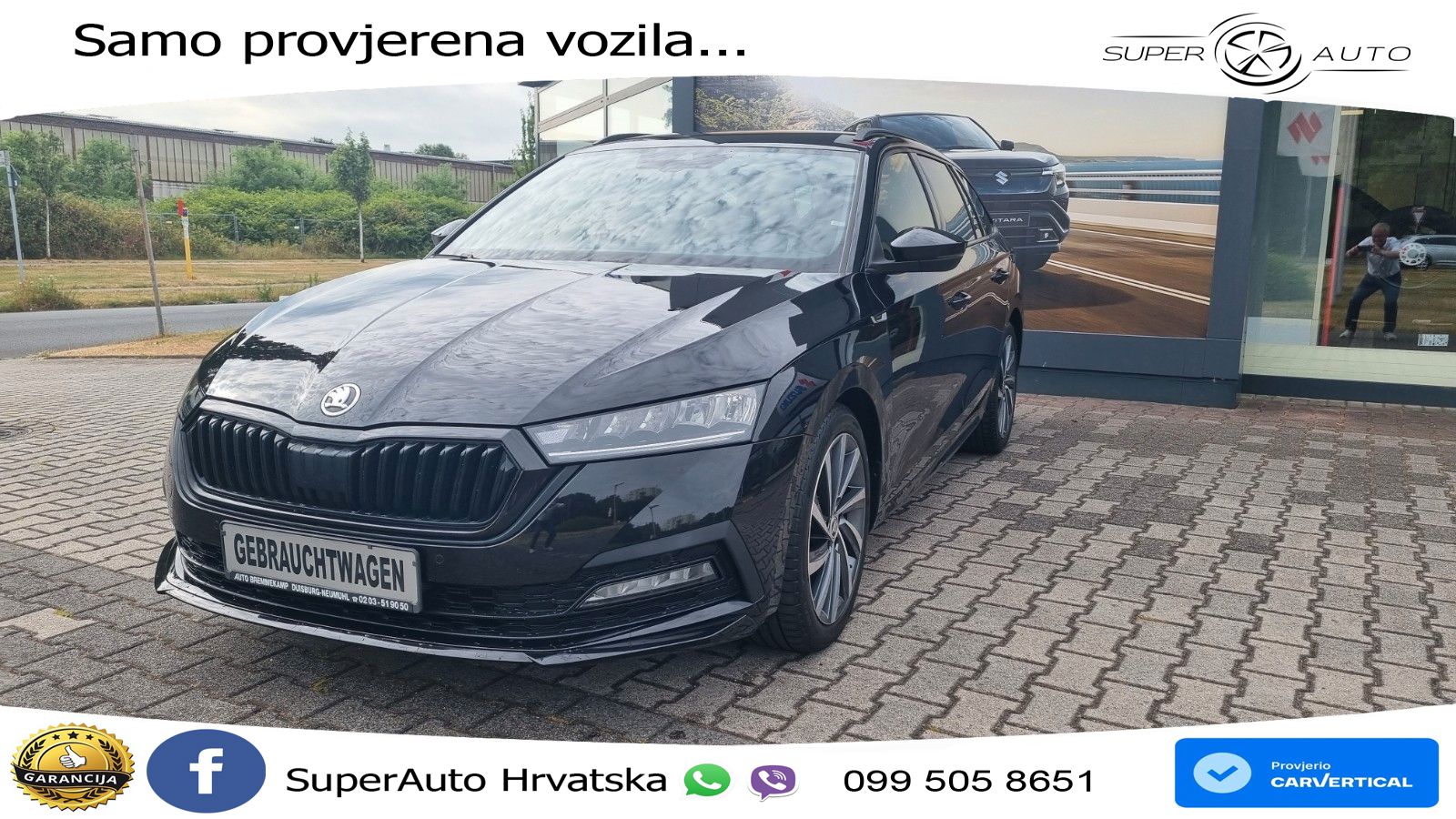 Škoda Octavia Combi 2.0 TDI (150 KS) DSG SportLine LED+GR SJED+ACC
