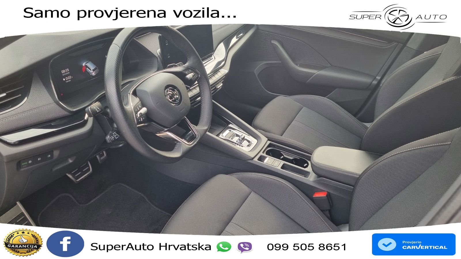 Škoda Octavia Combi 2.0 TDI (150 KS) DSG SportLine LED+GR SJED+ACC