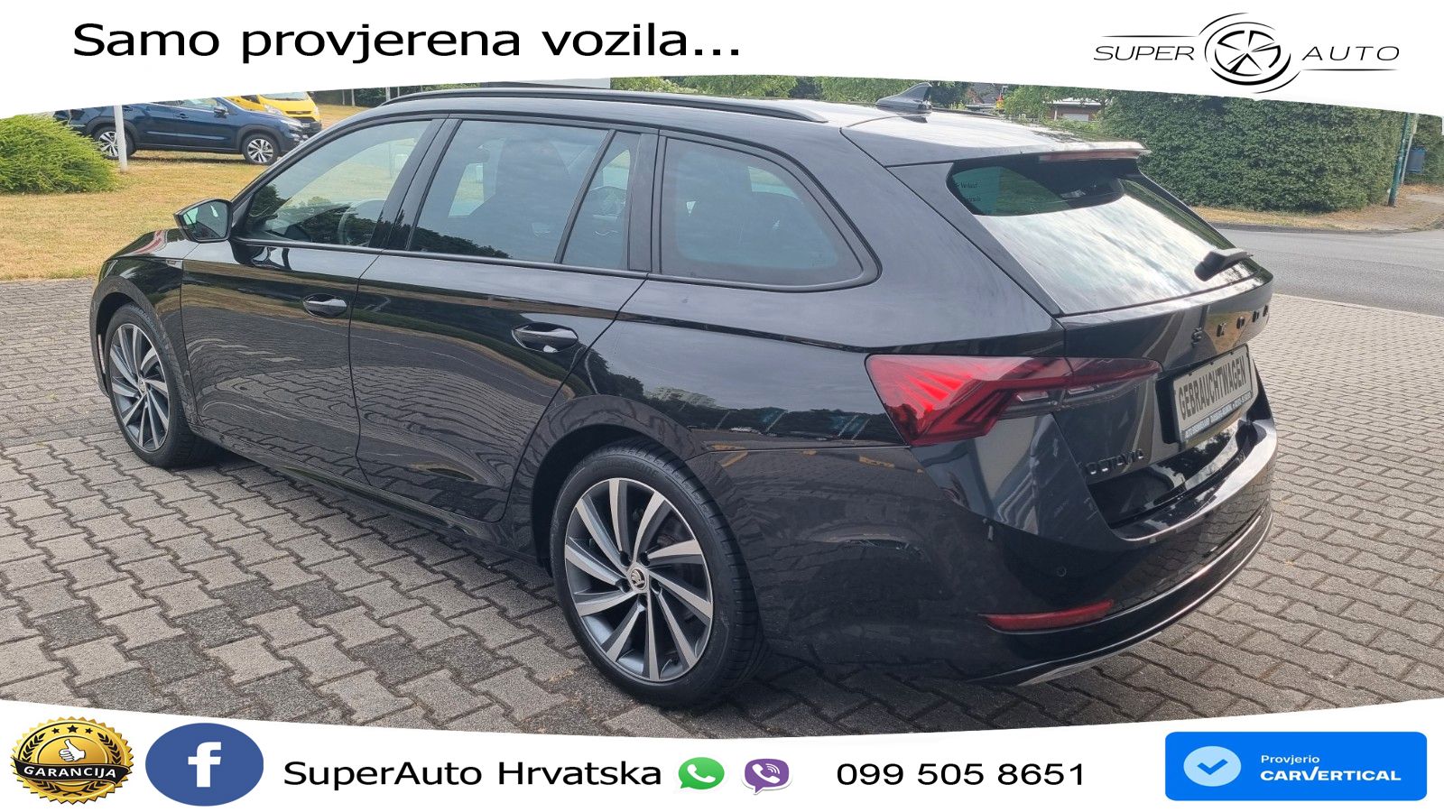 Škoda Octavia Combi 2.0 TDI (150 KS) DSG SportLine LED+GR SJED+ACC