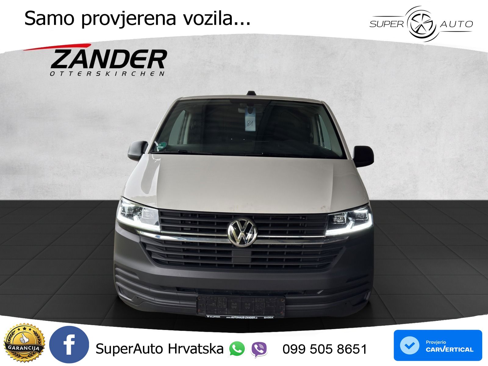 Volkswagen T6.1 Transporter Standheizung AHK LED 150 KS