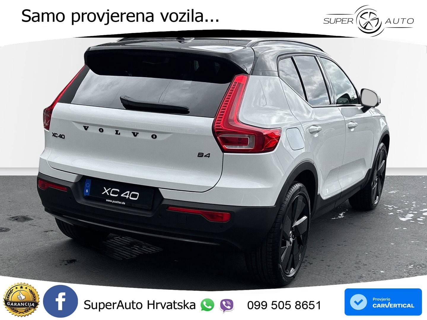 Volvo XC40 2.0 B4 AWD 197 KS Automatic LED+GR SJED+ACC