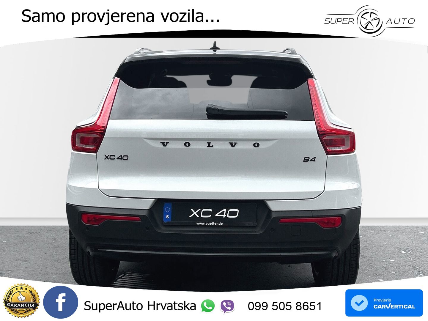 Volvo XC40 2.0 B4 AWD 197 KS Automatic LED+GR SJED+ACC