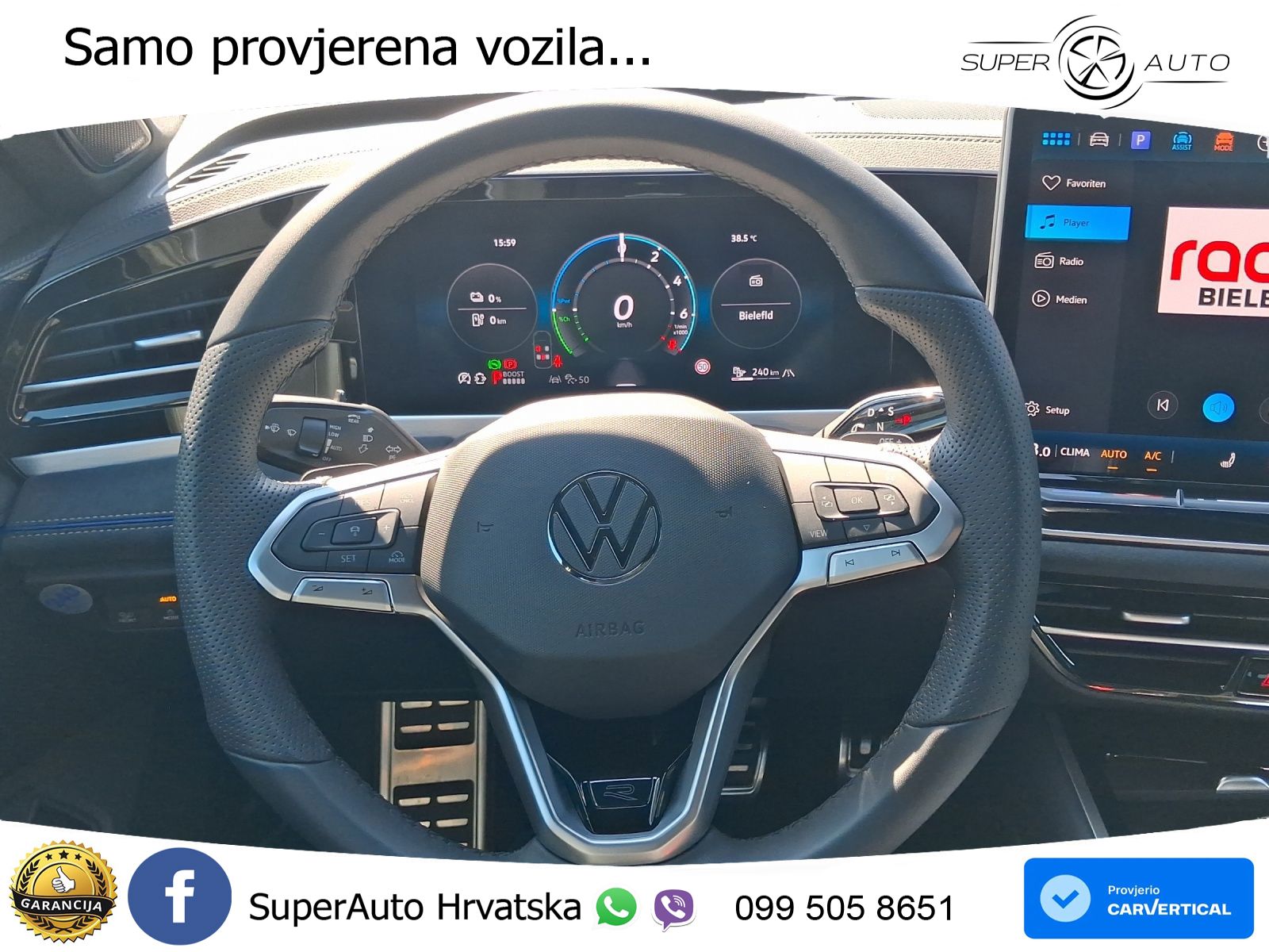 Volkswagen Passat Variant 1.5 TSI (204 KS) eHybrid DSG R-Line LED+GR SJED+ACC