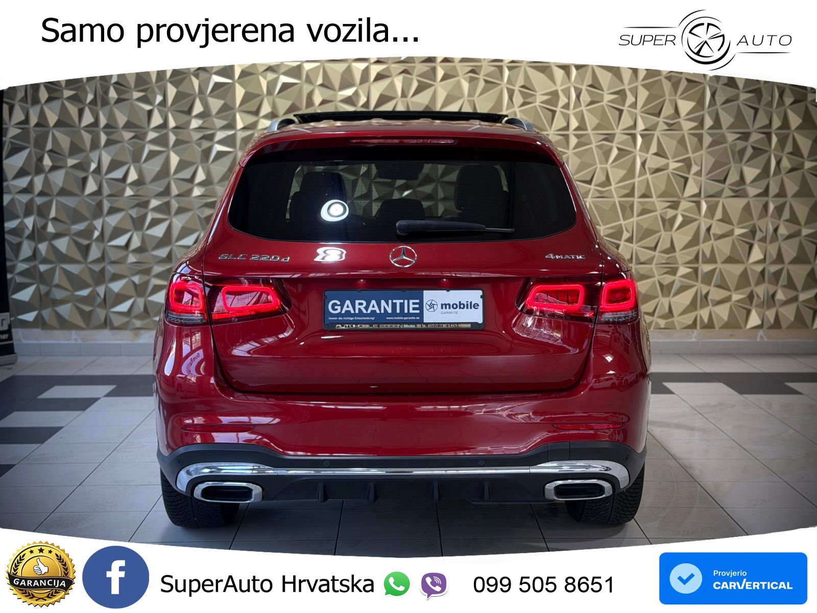Mercedes GLC 220d (194 KS) 4MATIC G-TRONIC