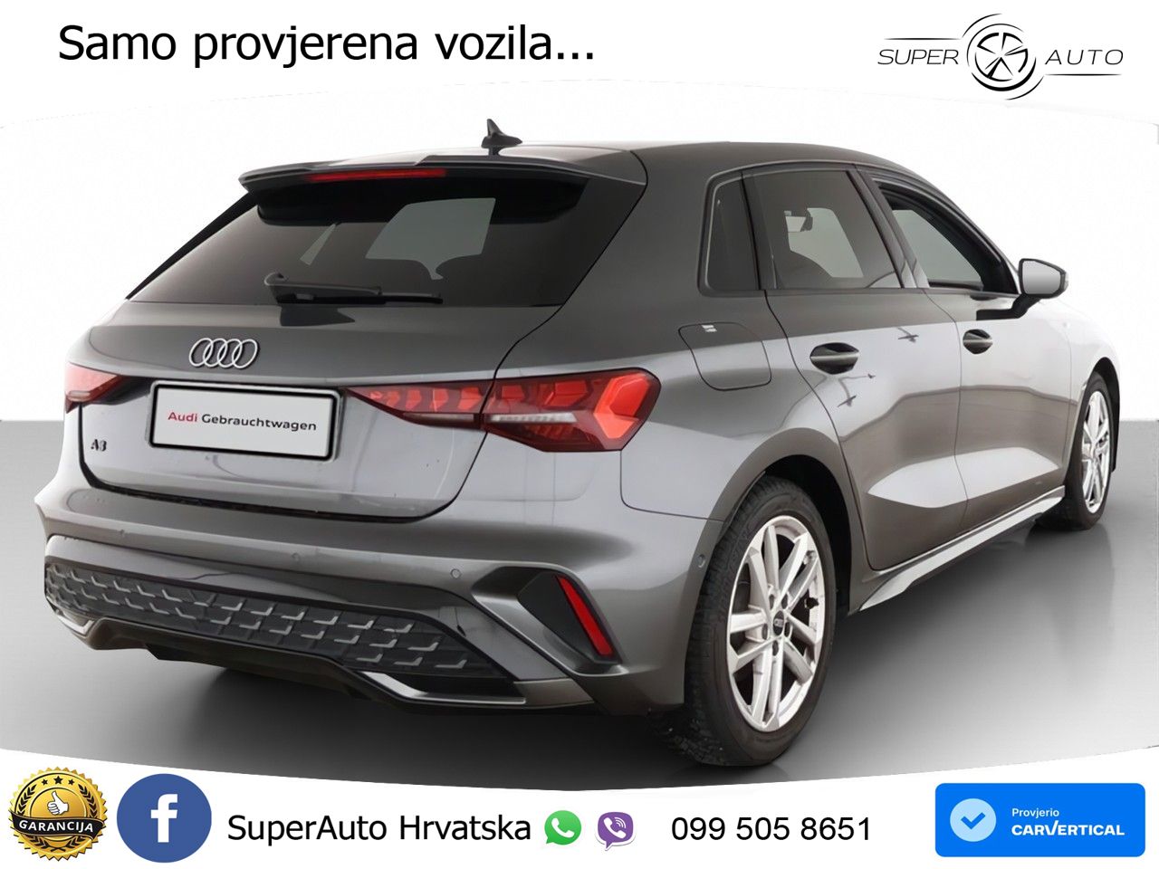 Audi A3 35 TFSI (150 KS) S tronic S line LED+GR SJED+ACC