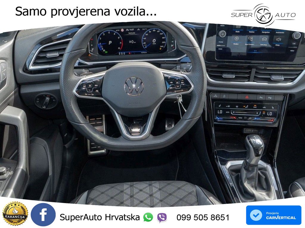 Volkswagen T-Roc 1.5 TSI (150 KS) DSG R-Line LED+GR SJED+ACC