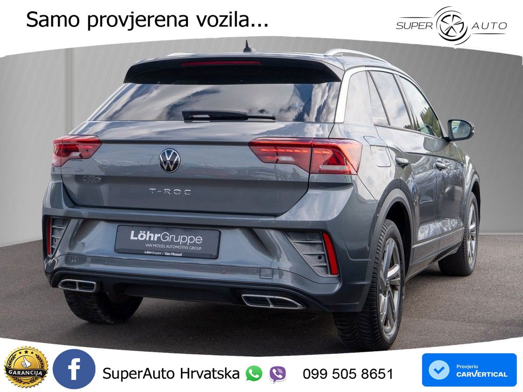 Volkswagen T-Roc 1.5 TSI (150 KS) DSG R-Line LED+GR SJED+ACC