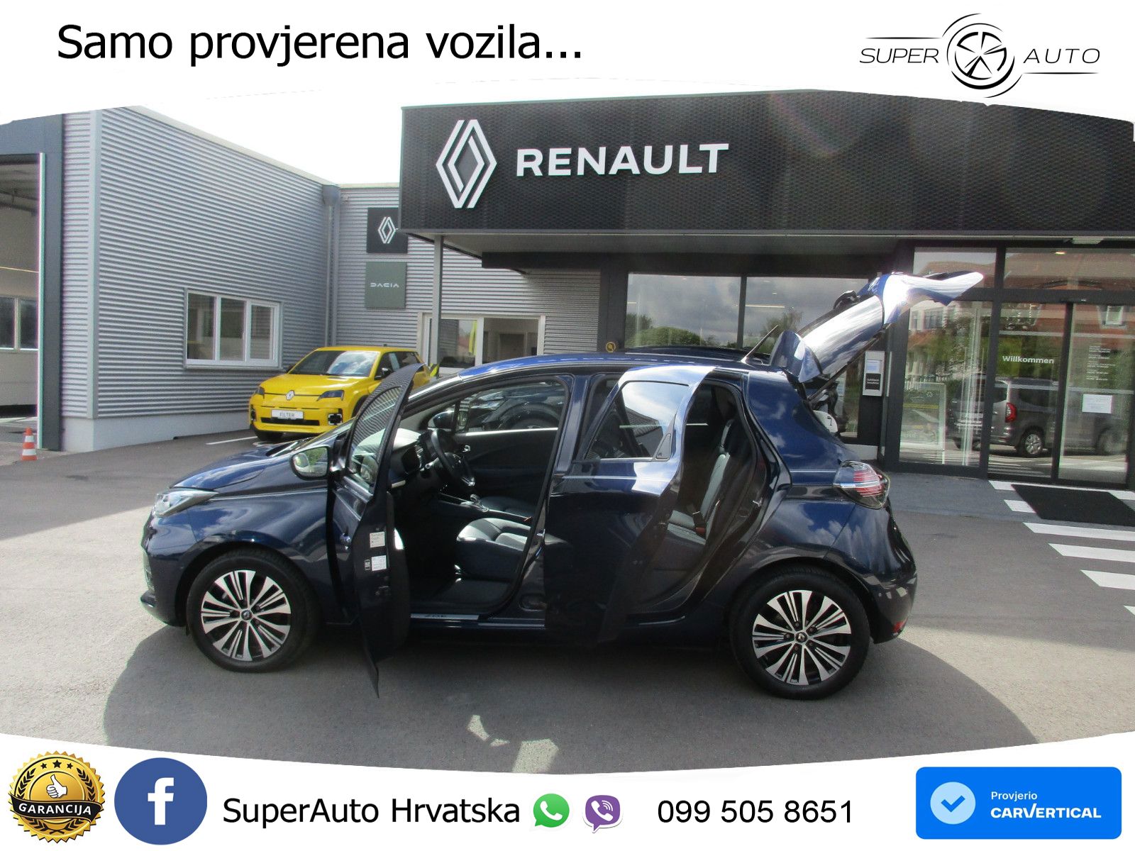 Renault Zoe 52 kWh (135 KS) Electric