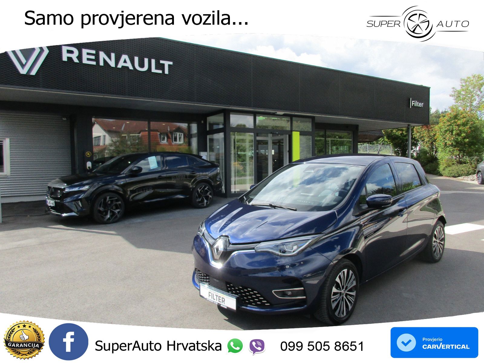 Renault Zoe 52 kWh (135 KS) Electric