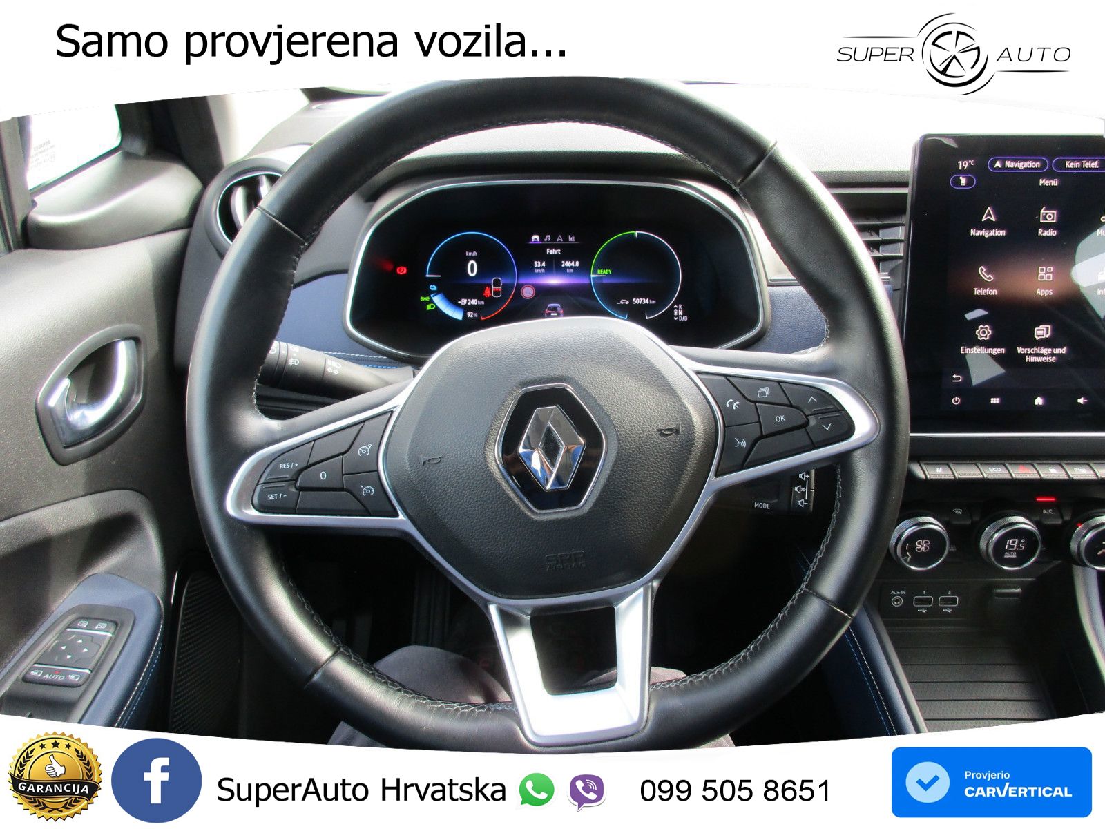Renault Zoe 52 kWh (135 KS) Electric