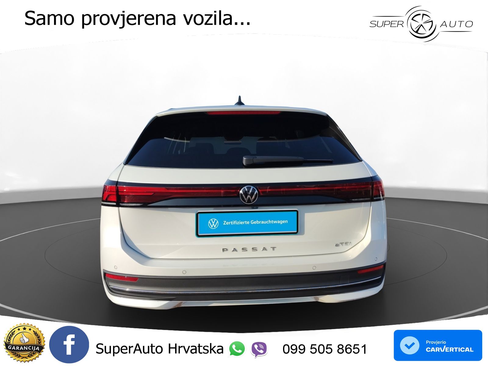 Volkswagen Passat Variant 1.5 eTSI (150 KS) DSG Business LED+GR SJED+ACC