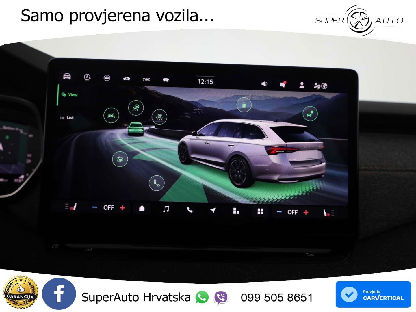 Škoda Octavia Combi 2.0 TDI (150 KS) DSG Selection LED+GR SJED+ACC