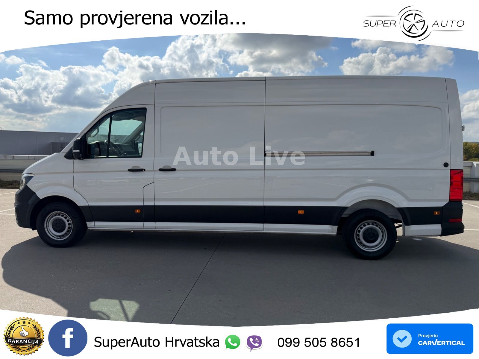 Volkswagen Crafter 35TDI*2xSCHIEBETÜRE*MAXI-HOCH-LANG*KLIMA 140 KS