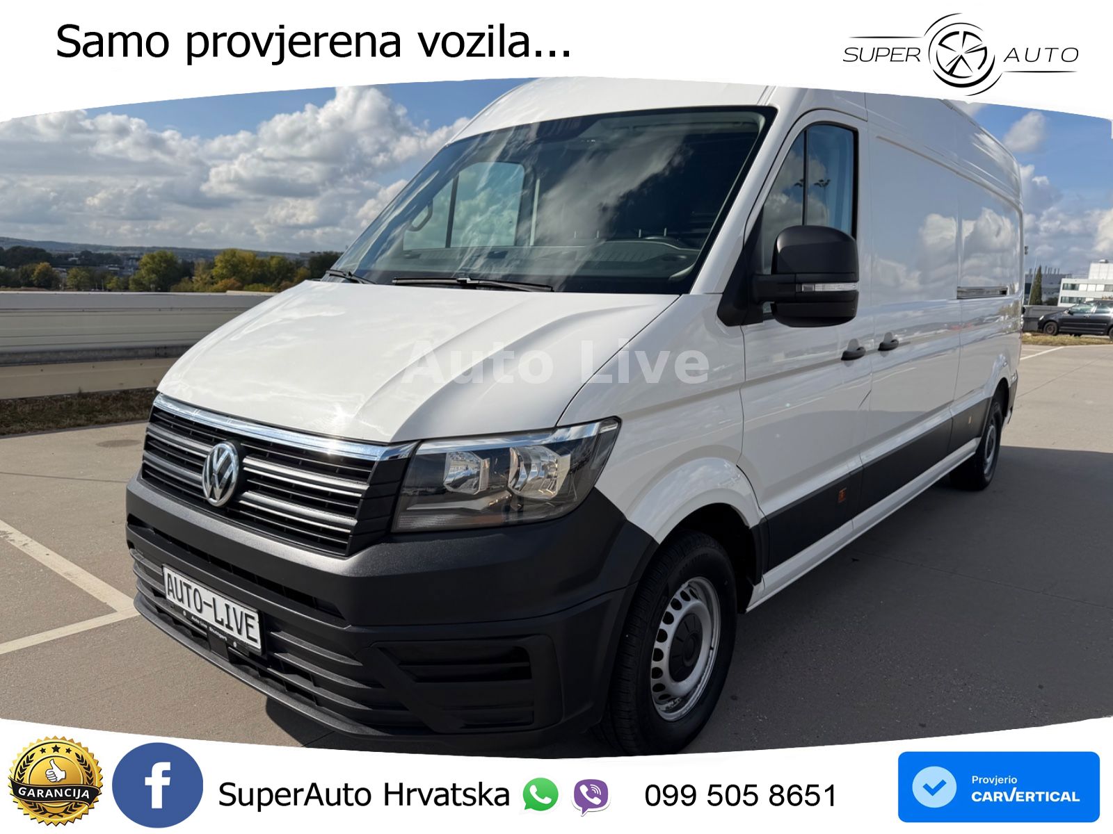 Volkswagen Crafter 35TDI*2xSCHIEBETÜRE*MAXI-HOCH-LANG*KLIMA 140 KS
