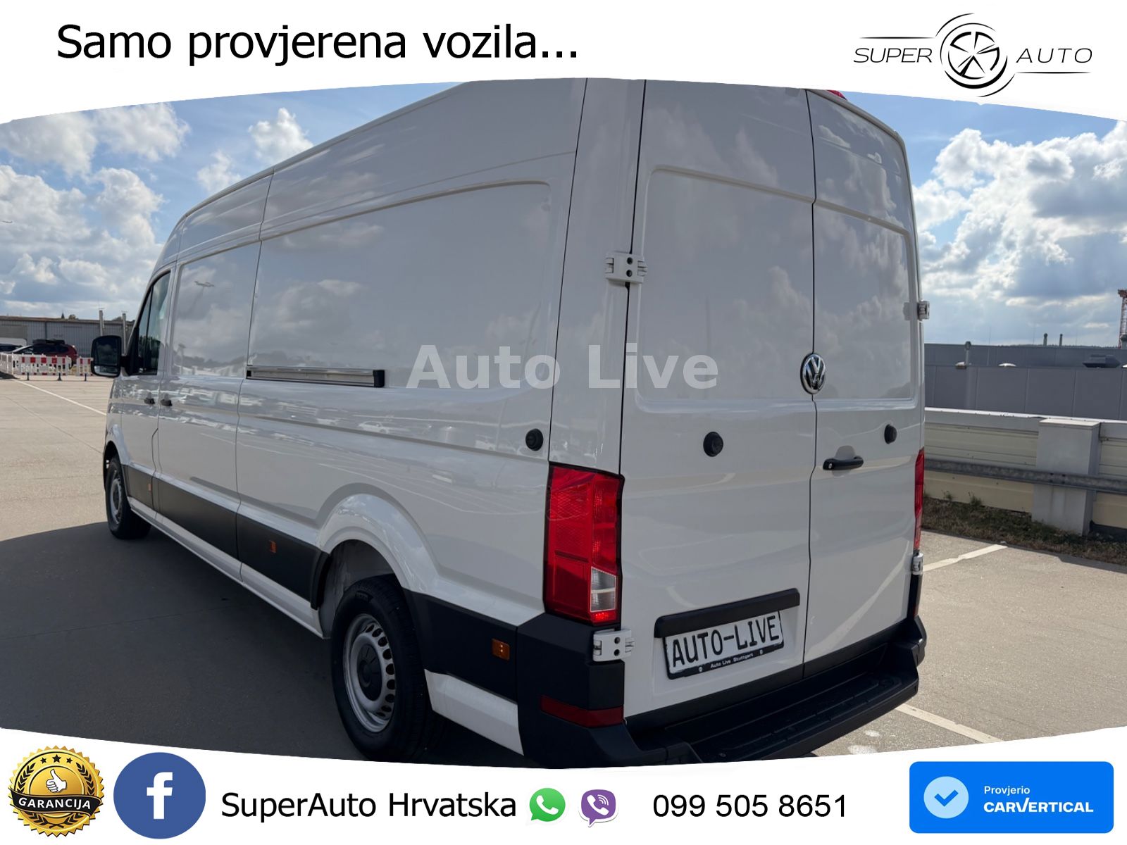 Volkswagen Crafter 35TDI*2xSCHIEBETÜRE*MAXI-HOCH-LANG*KLIMA 140 KS
