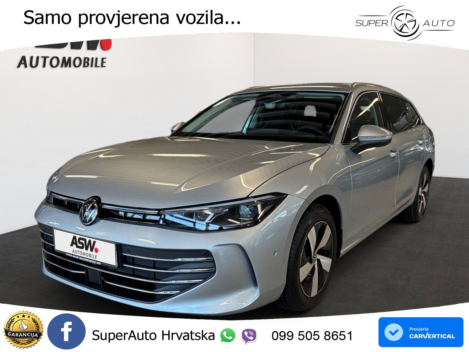 Volkswagen Passat Variant 1.5 eTSI (150 KS) DSG Business MATRIX+GR SJED+KAM