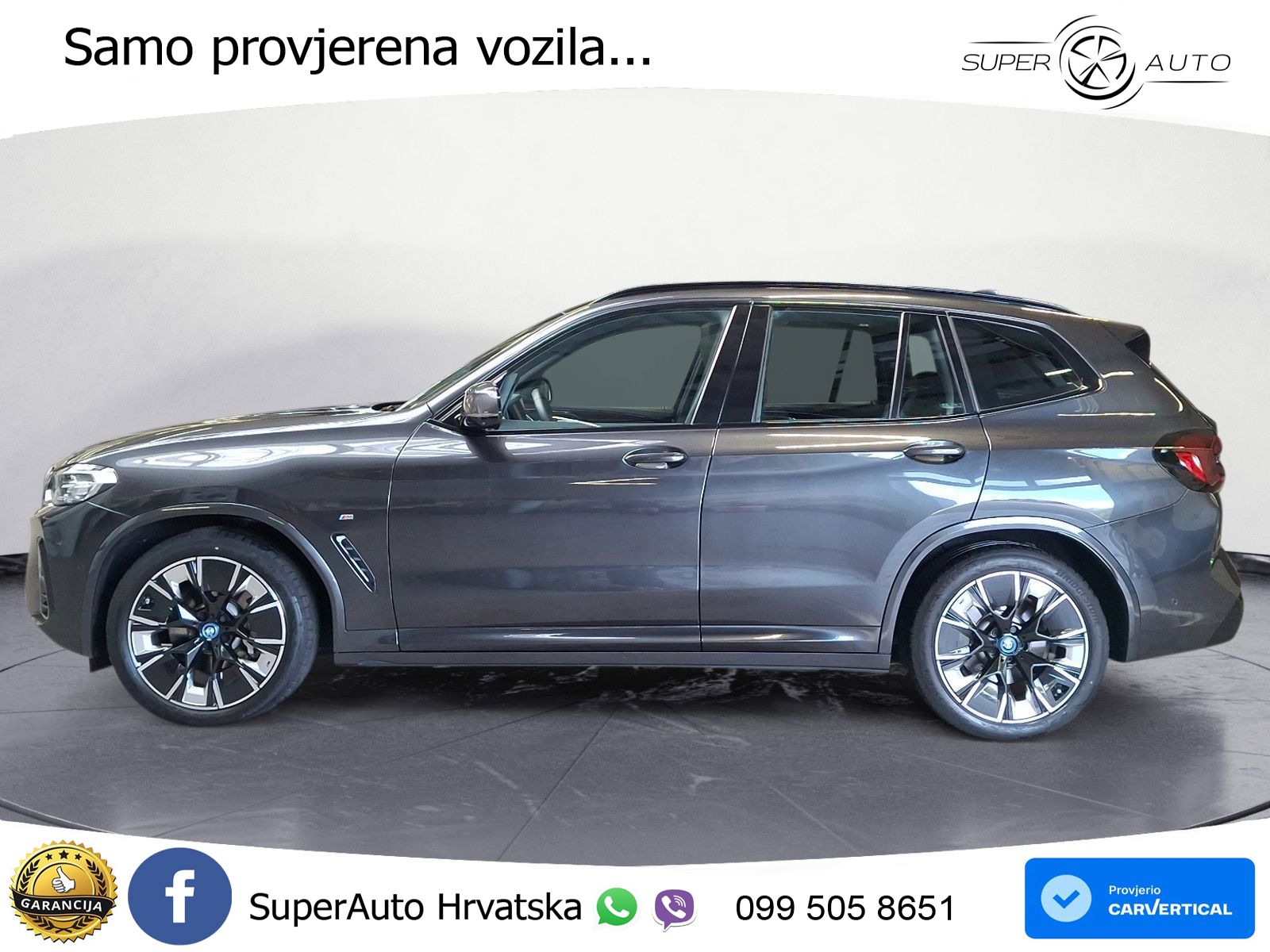 BMW iX3 80 kWh (286 KS) LED+GR SJED+ACC