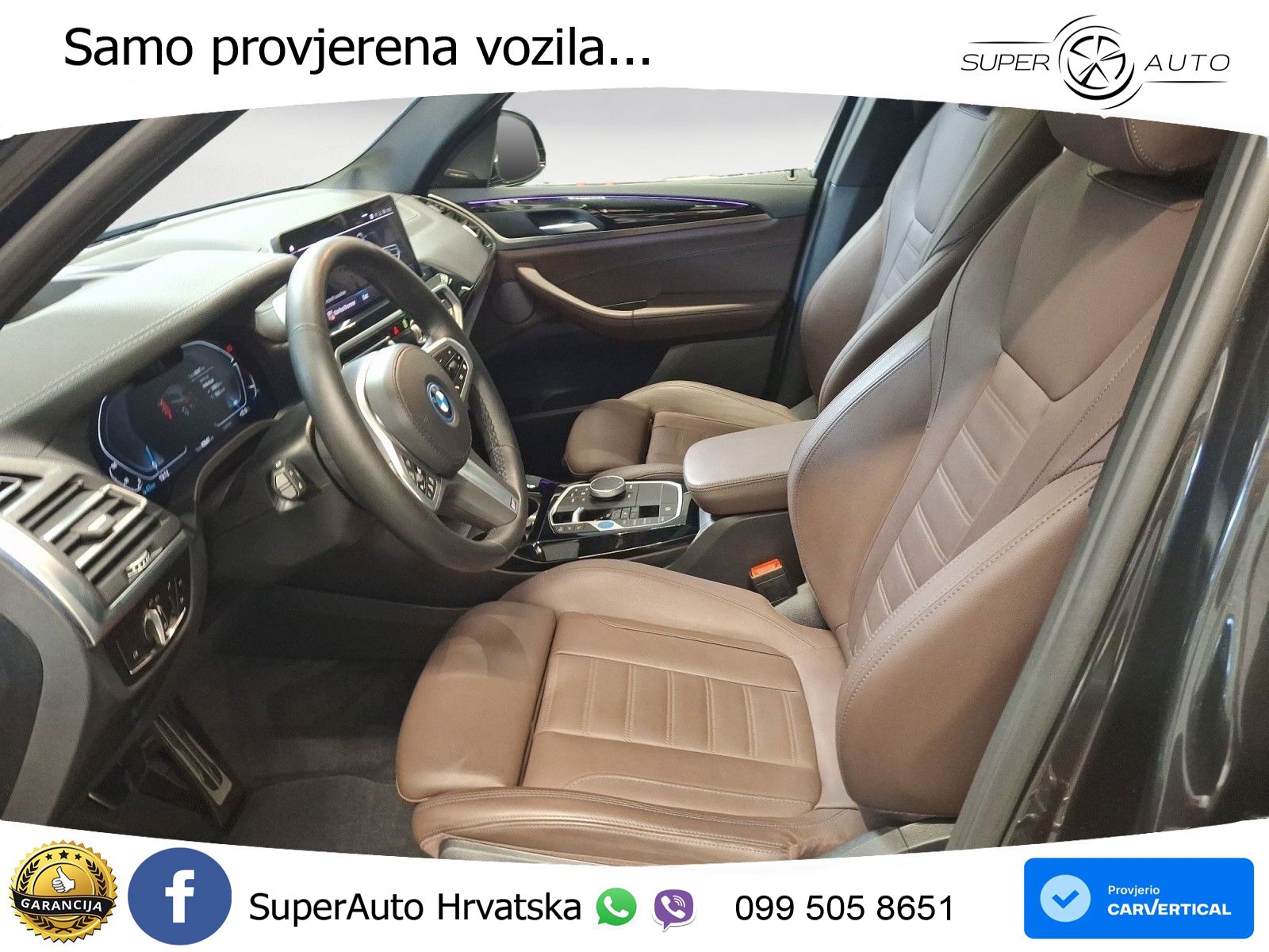 BMW iX3 80 kWh (286 KS) LED+GR SJED+ACC