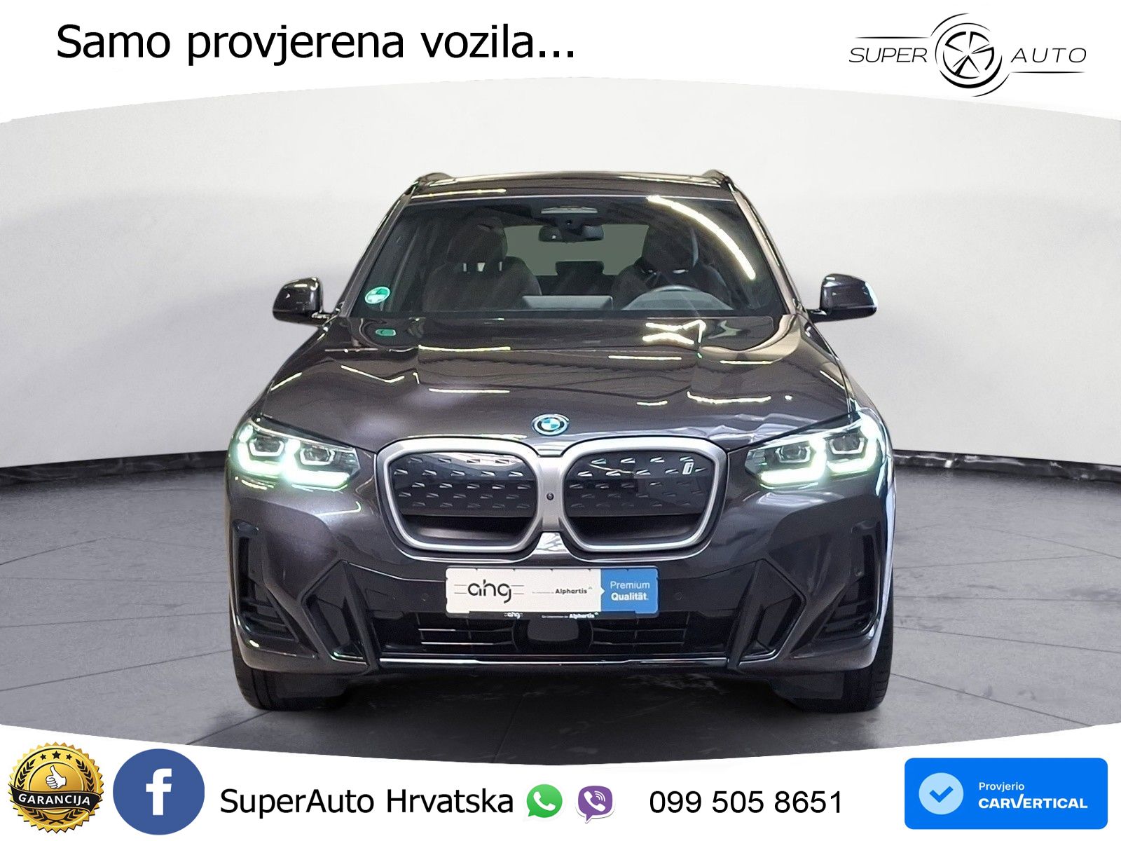 BMW iX3 80 kWh (286 KS) LED+GR SJED+ACC