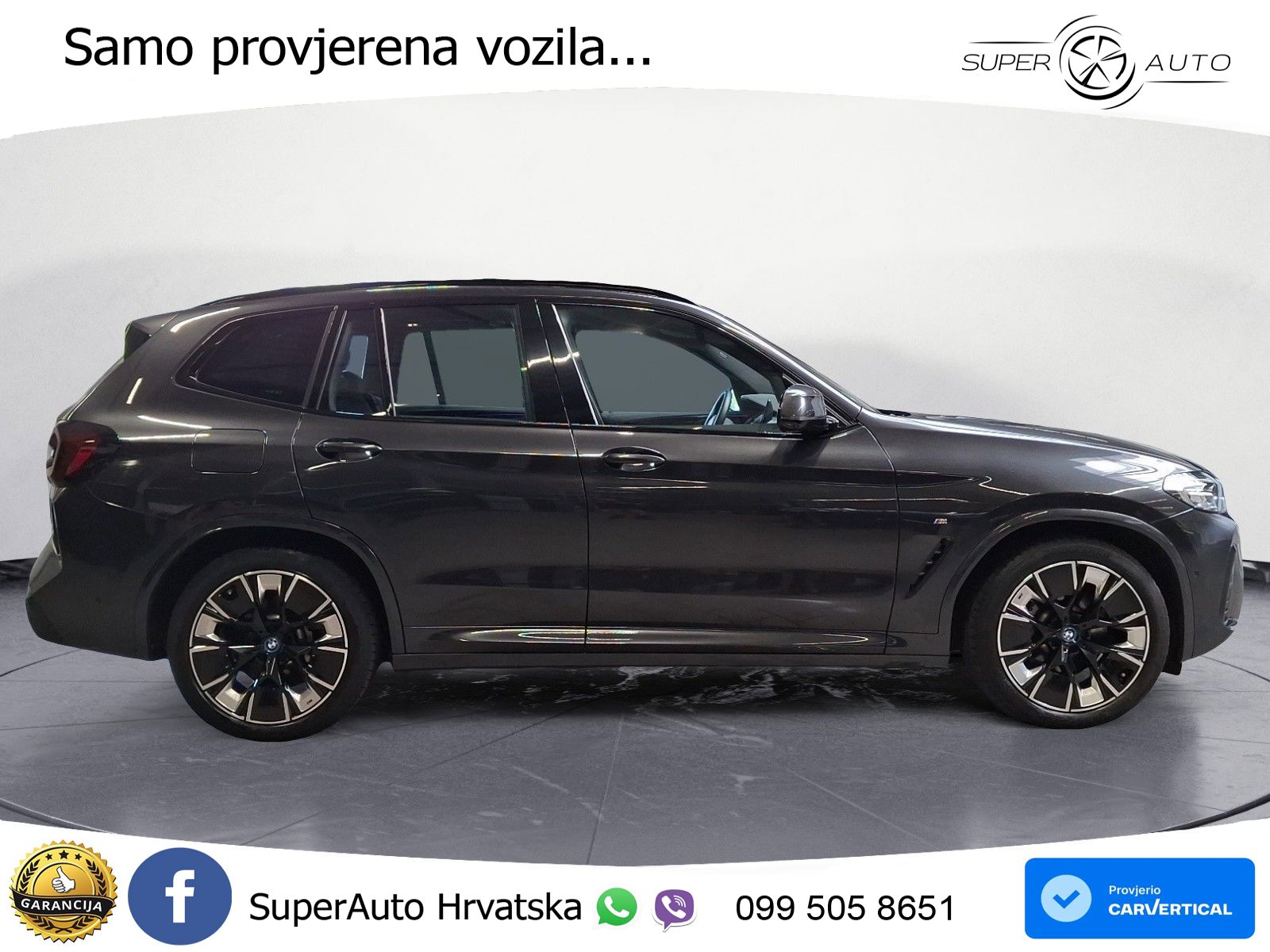 BMW iX3 80 kWh (286 KS) LED+GR SJED+ACC