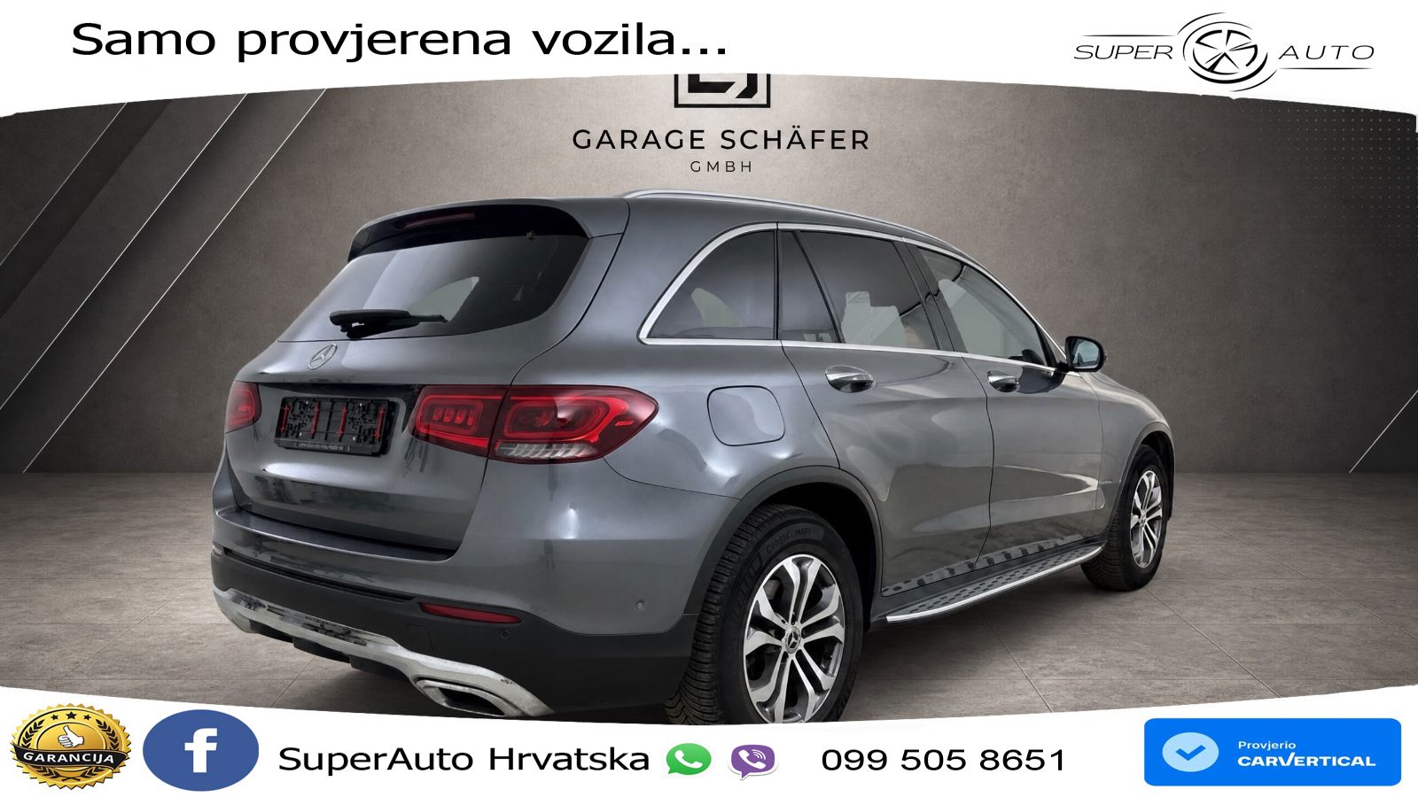 Mercedes GLC 300d (245 KS) 4MATIC G-TRONIC LED+GR SJED+ACC