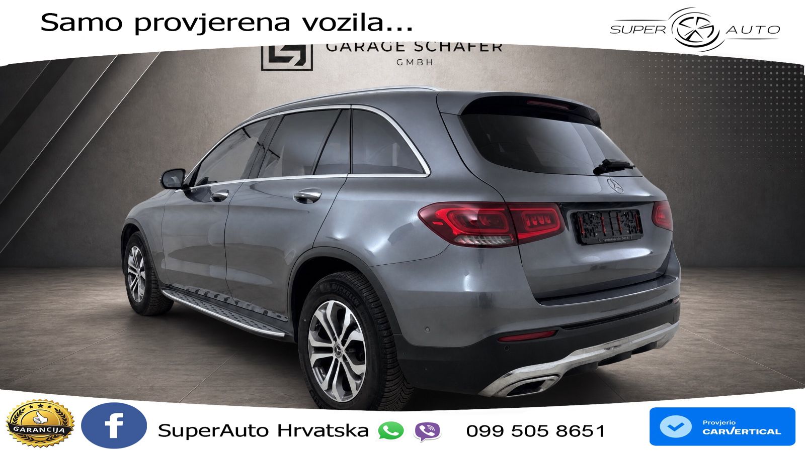 Mercedes GLC 300d (245 KS) 4MATIC G-TRONIC LED+GR SJED+ACC