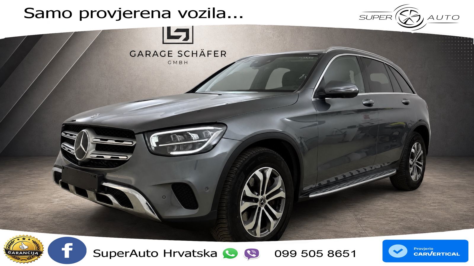 Mercedes GLC 300d (245 KS) 4MATIC G-TRONIC LED+GR SJED+ACC