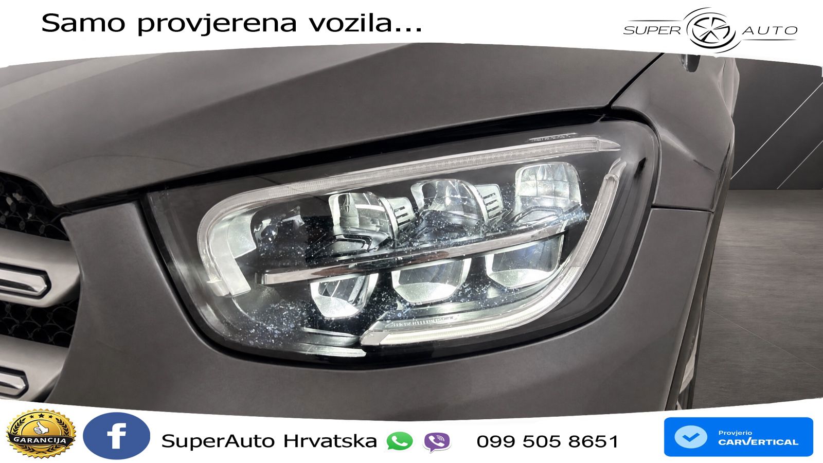 Mercedes GLC 300d (245 KS) 4MATIC G-TRONIC LED+GR SJED+ACC