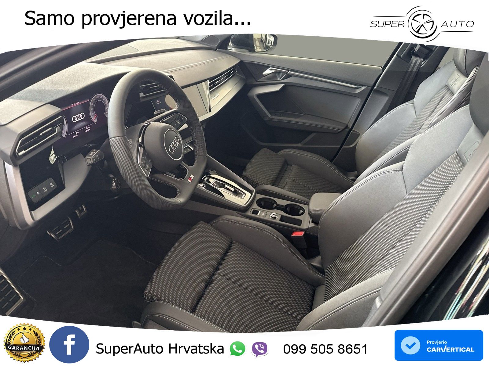 Audi A3 40 TFSI (204 KS) quattro S tronic S line LED+GR SJED+ACC