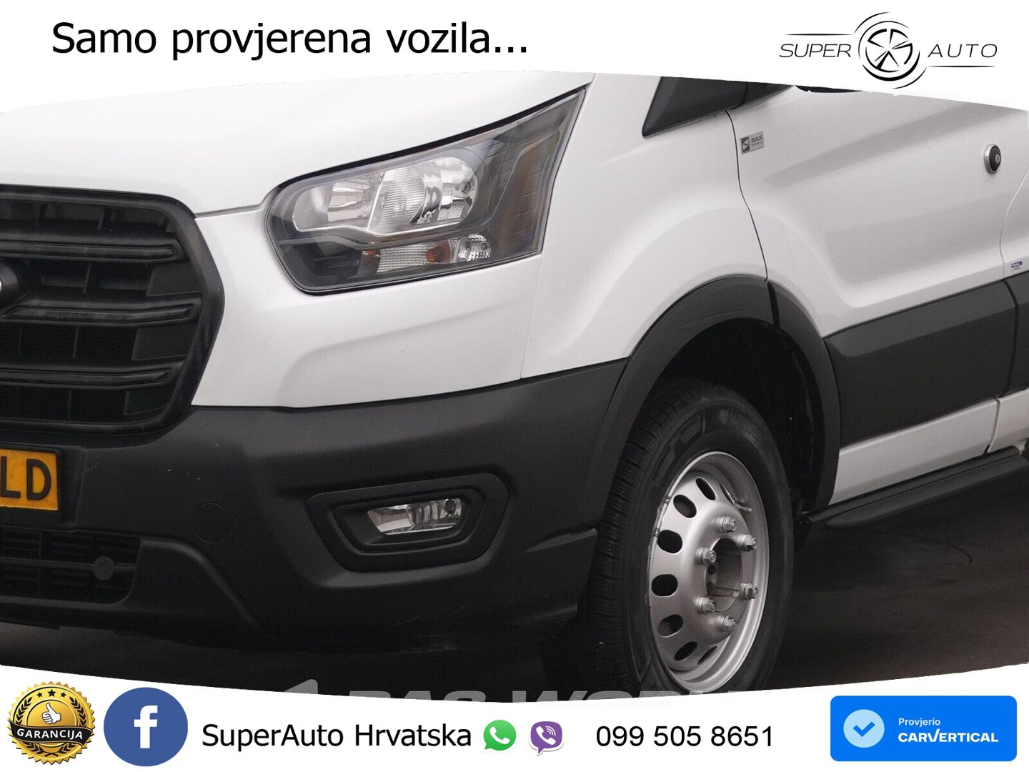 Ford Transit 165pk Kipper Dubbellucht 3,5t Trekhaak A 165 KS