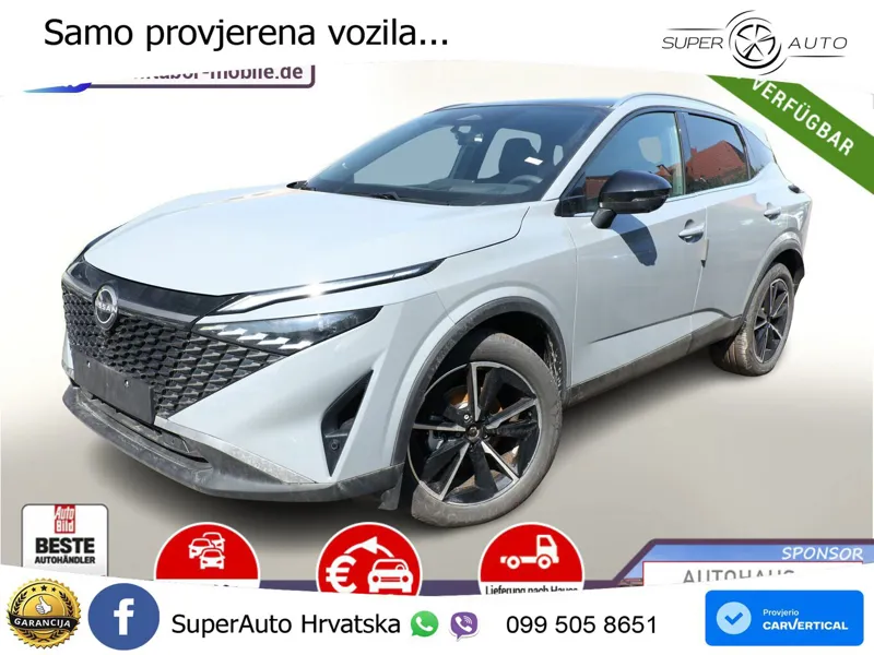 Nissan Qashqai 1.3 DIG-T (158 KS) Xtronic Tekna LED+GR SJED+ACC