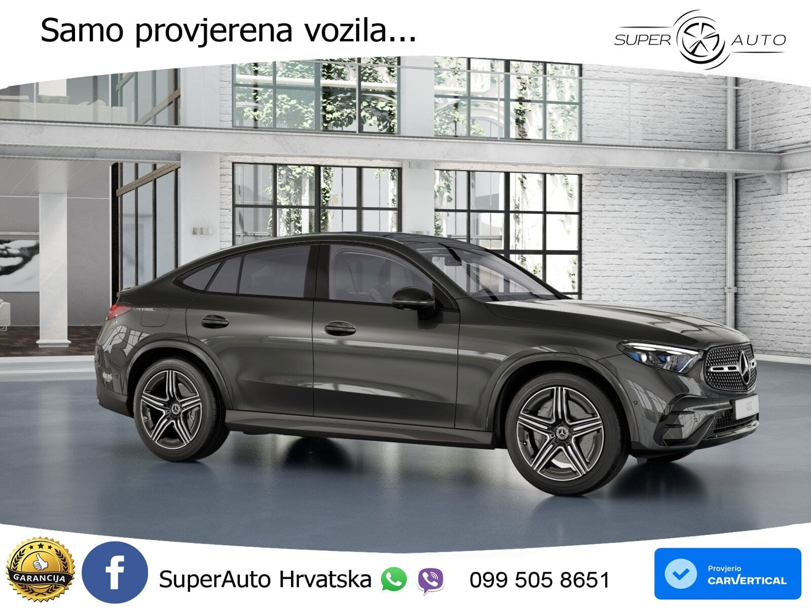 Mercedes GLC Coupe 220d (197 KS) 4MATIC 9G-TRONIC AMG ACC+GR SJED+360+PANO