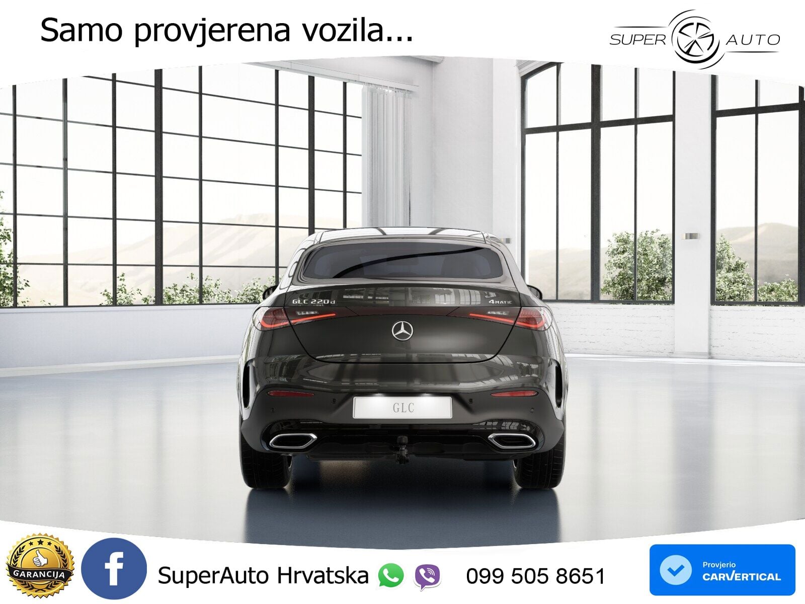 Mercedes GLC Coupe 220d (197 KS) 4MATIC 9G-TRONIC AMG ACC+GR SJED+360+PANO