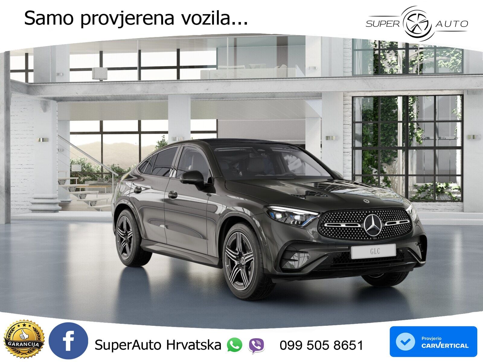 Mercedes GLC Coupe 220d (197 KS) 4MATIC 9G-TRONIC AMG ACC+GR SJED+360+PANO