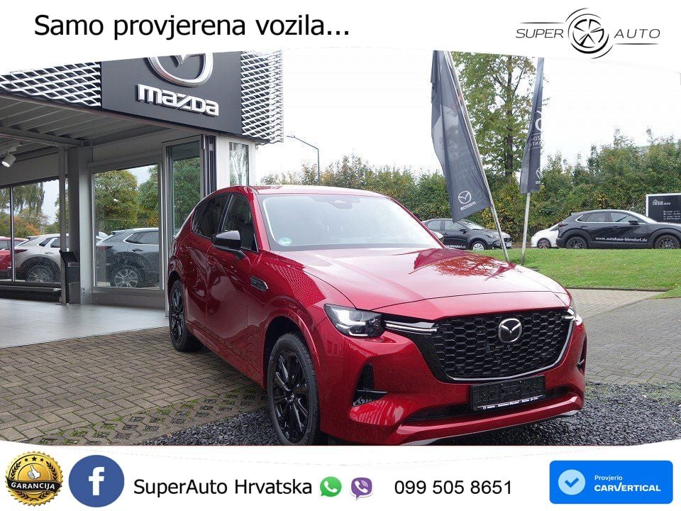Mazda CX-60 3.3 e-Skyactiv D (254 KS) AWD Automatic MATRIX+GR SJED+KAM