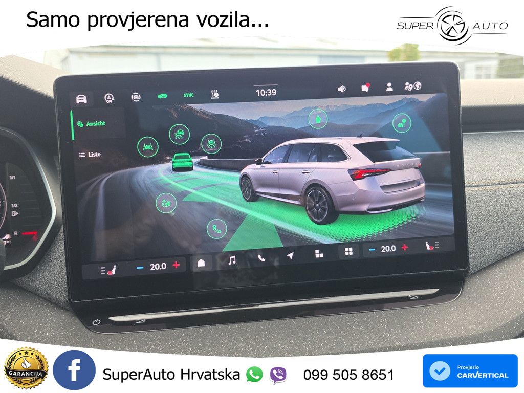 Škoda Octavia Combi 2.0 TDI (150 KS) DSG LED+GR SJED+ACC