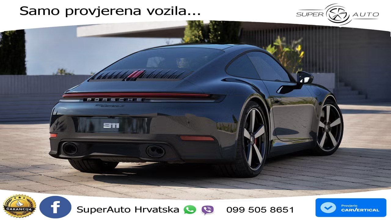 Porsche 911 Carrera GTS 3.0 (480 KS) PDK LED+GR SJED+ACC