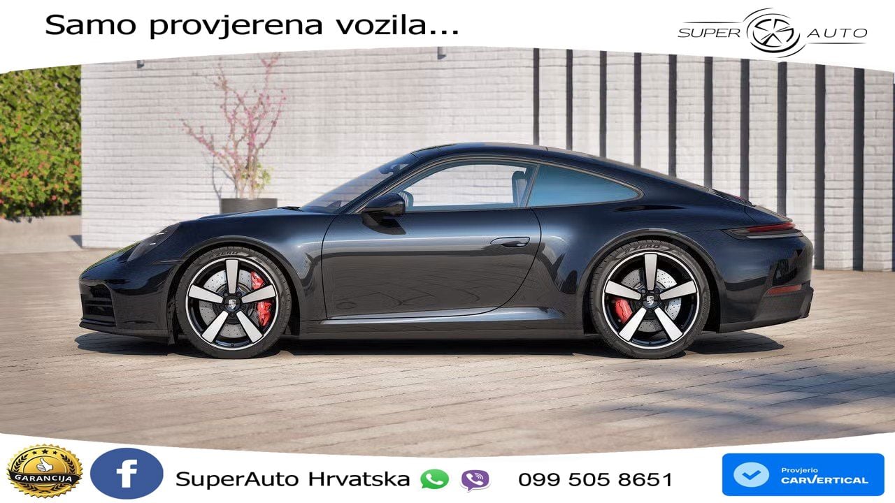 Porsche 911 Carrera GTS 3.0 (480 KS) PDK LED+GR SJED+ACC